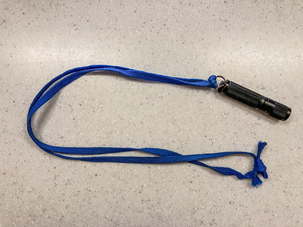 Fenix E05 with Lanyard