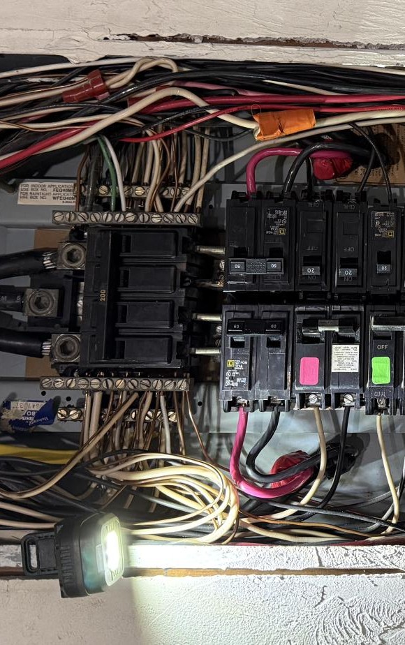 Attached to a Steel Frame