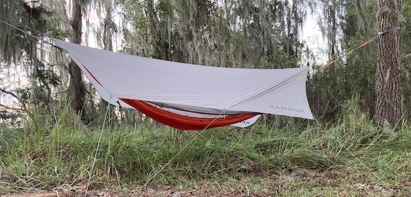 With Fly & Four Point Stake Out