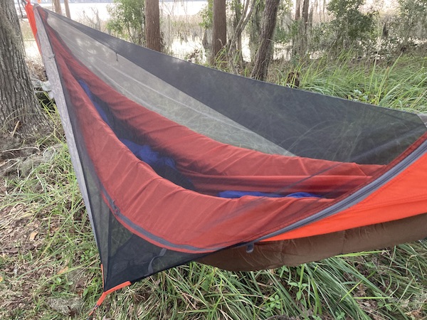 Staked Out with Underquilt