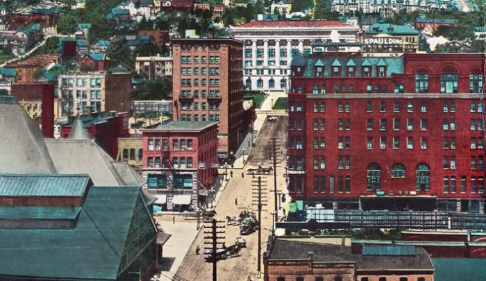 Downtown Duluth (~1914)