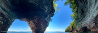 Panorama 629 Apostle Islands 2022 Bayfield Area Panorama Sea Caves Sea Caves
