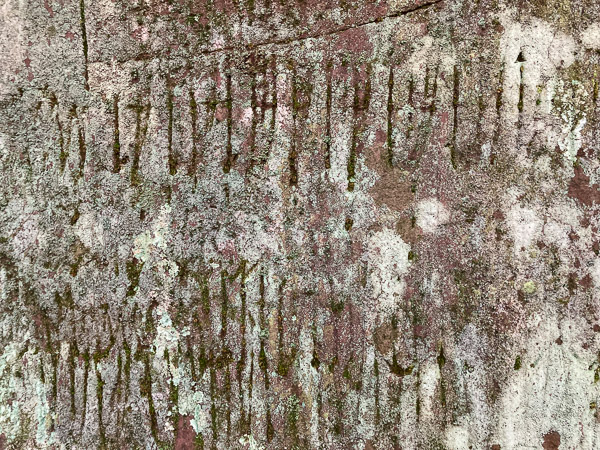 Etched Quarry Wall