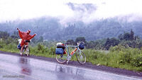 Bikecentennial 01 Rainy Start