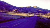 Bikecentennial 06 Outside Mitchel Oregon