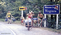Bikecentennial 41 Welcome To Virginia