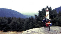 Bikecentennial 43 On Top Of The Blue Ridge
