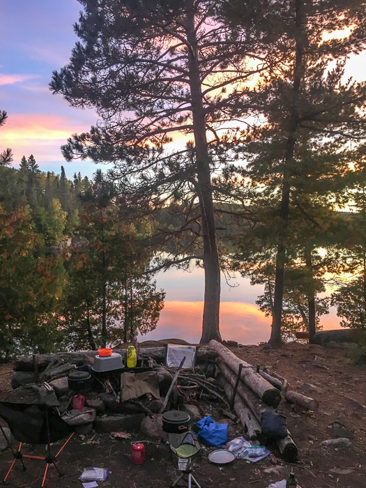 Sunset Over Our Kitchen