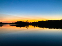024 Bwca 2022 Sunset Smoke From Western Fires