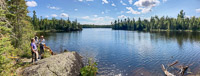 033 Bwca 2022 Panorama Henson Lake