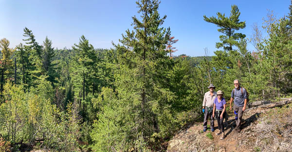 Our Group on the Trail