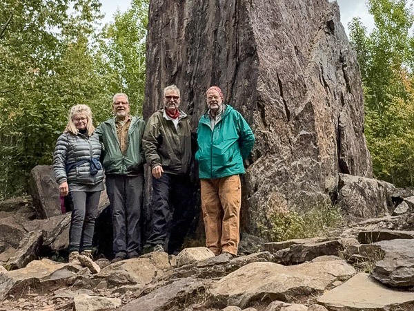 Our Group at Magnetic Rock
