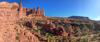 The Maze 2019009 Fisher Towers Panorama The Maze Utah 2019 