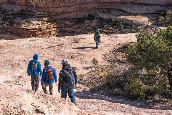 Hiking the Canyon Rim