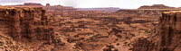 0043 Panorama White Rim Utah 2018 Chaos Terrain
