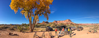 0137 Panorama White Rim Utah 2018 Potato Bottom Campsite