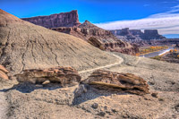 0167 Hdr White Rim Utah 2018 Fort Bottom Trail