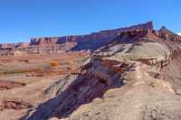 0169 Hdr White Rim Utah 2018 Fort Bottom Trail