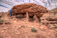 0180 Hdr White Rim Utah 2018 Anasazi Ruin