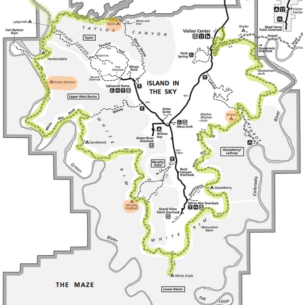 Route Map, Click to Enlarge (source:nps.gov)