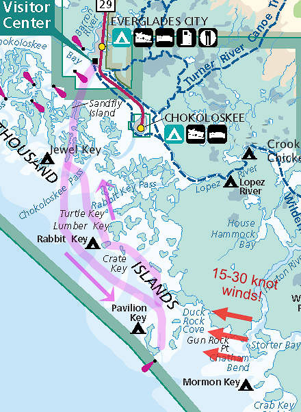 Everglades 001 2019 Route Map