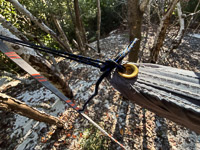 0073 Everglades 2026 Hammock Tents Knots Fly Attachment Detail