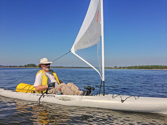 Kayak Sailing