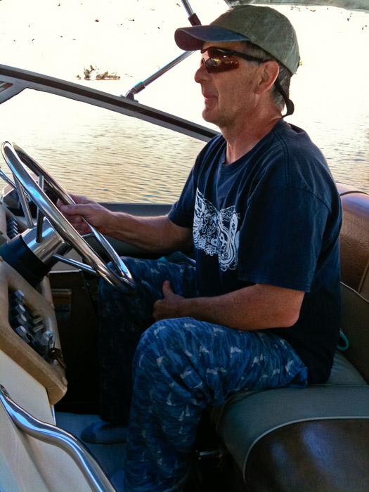 Rick at the Helm