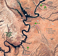 0001 Lake Powell Utah 2020 Maps Lake Powell Route 2020
