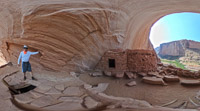 0041 Defiance House Ruins Lake Powell Utah 2020 Theta S 