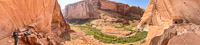 0048 Defiance House Ruins Lake Powell Utah 2020 Panorama 