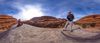 1042 Arches National Park Panorama Southwest Trip 2024 Theta S 