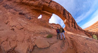 1065 Arches National Park Panorama Southwest Trip 2024 Theta S 