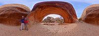 1070 Arches National Park Panorama Southwest Trip 2024 Theta S 