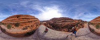 1083 Arches National Park Panorama Southwest Trip 2024 Theta S 