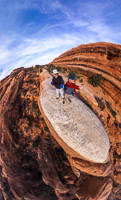 1084 Arches National Park Panorama Southwest Trip 2024 Theta S Richard Peter