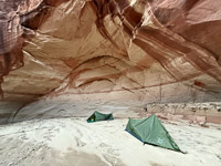 3002 Camping Paria Canyon Southwest Trip 2024 Vermilion Cliffs 2024 Day3 Trekker Tent