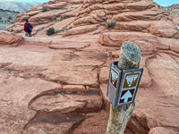 1134 Coyote Buttes North Sign Vermilion Cliffs 2024 