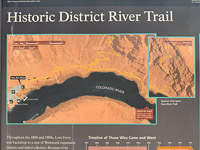 Prelim 0006 Lee S Ferry Map Sign Southwest Trip 2024 Vermilion Cliffs 2024 