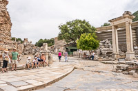 1121 Ephesus Turkey 2016 Larger Tree Marks The Octagon Possible Tomb Of Arsinoe Cleopatra S Half Sister 