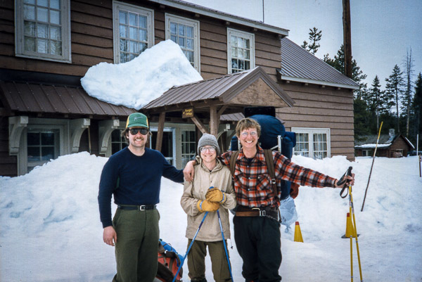 Richard, Al, & Christopher at the Ranger Station